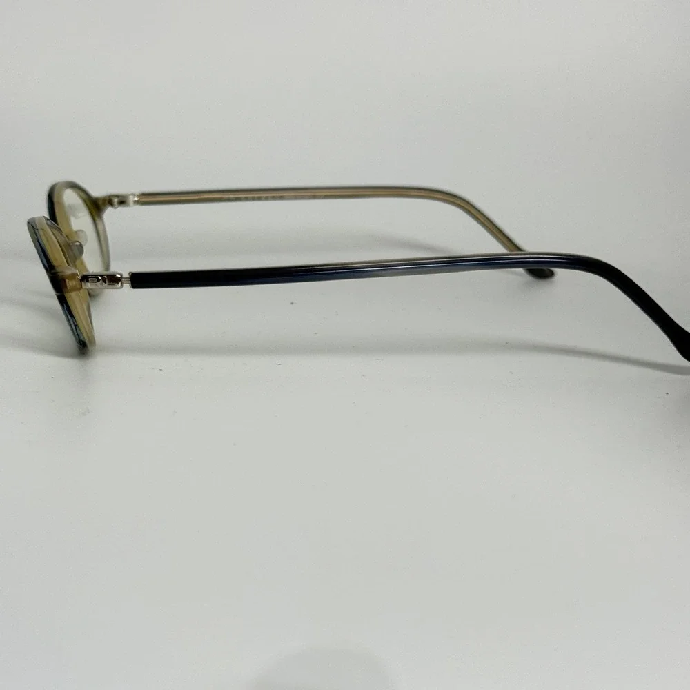 Ralph Lauren RL 1331‎ H03 Blue Tan Oval Eyeglasses Frames 47-19-140 21984